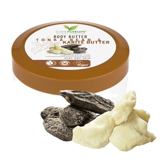 Naturalne odżywcze masło do ciała z masłem shea i tonką 200 ml Cosnature ECO cena 17,35zł