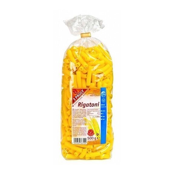 Makaron kukurydziany rigatoni bezglutenowy 500 g 3Pauly cena 16,95zł