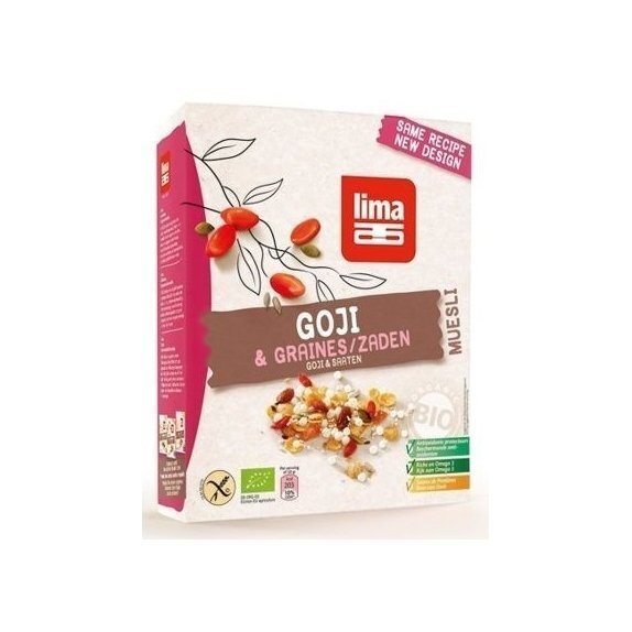 Musli goji bezglutenowe 300 g Lima cena 17,42zł