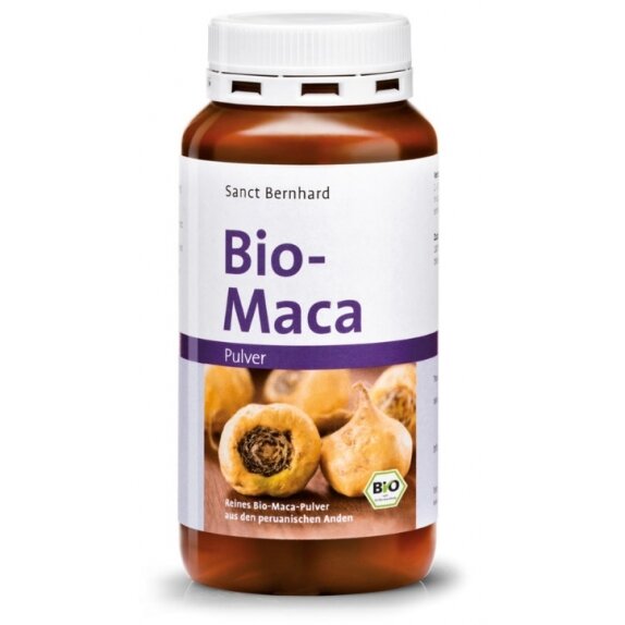 Sproszkowany korzeń maca BIO 250g Sanct Bernhard cena 76,53zł