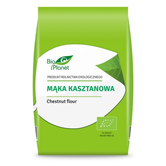 Mąka kasztanowa 400 g BIO Bio Planet  cena 16,75zł