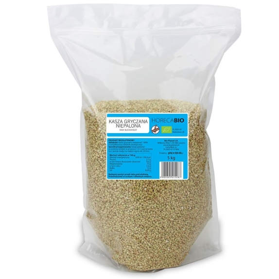 Kasza gryczana niepalona bezglutenowa 5 kg BIO Horeca cena 18,49$