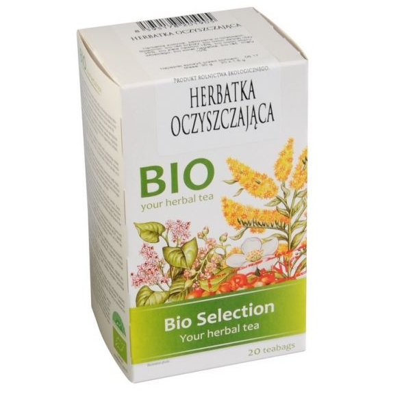 Apotheke Herbatka oczyszczająca BIO 20saszetek cena 2,08$