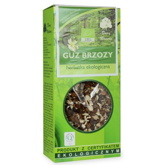 Guz brzozy herbatka ekologiczna BIO 50 g Dary Natury cena 11,25zł