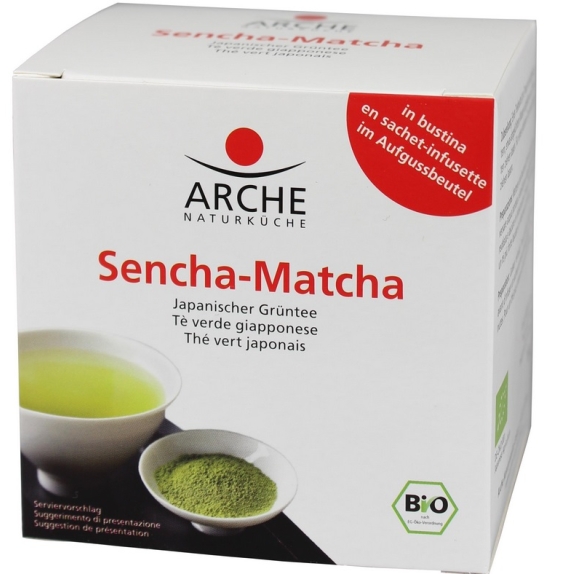 Herbata sencha matcha ekspresowa 10x1,5 g BIO Arche cena 16,95zł