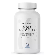 Holistic Mega B-komplex witaminy z grupy B 90 kapsułek