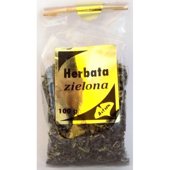 Herbata zielona 100 g Astron cena 13,59zł