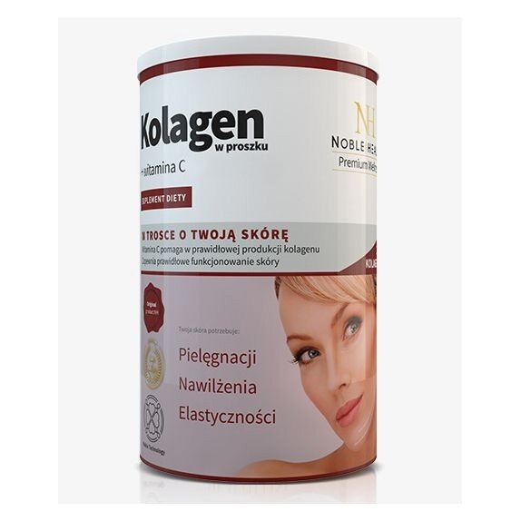 Kolagen + witamina C w proszku 100 g Noble Health cena 39,99zł