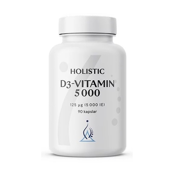 Holistic Witamina D3 5000 90 kapsułek cena 28,86$