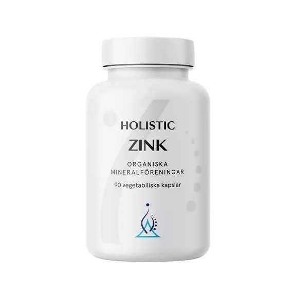 Holistic Zink Organiczne związki cynku 12,5 mg 90 kapsułek cena 64,00zł