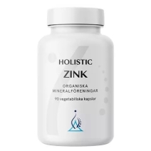 Holistic Zink Organiczne związki cynku 12,5 mg 90 kapsułek