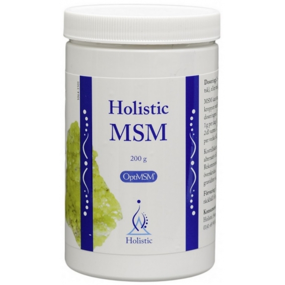 Holistic MSM organiczna siarka Metylosulfonylometan 200 g cena 76,00zł