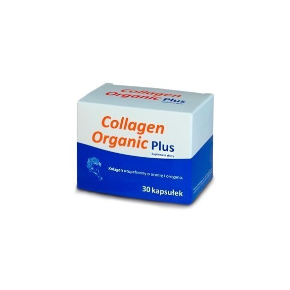 Collagen Organic plus 30 kapsułek cena 23,09zł