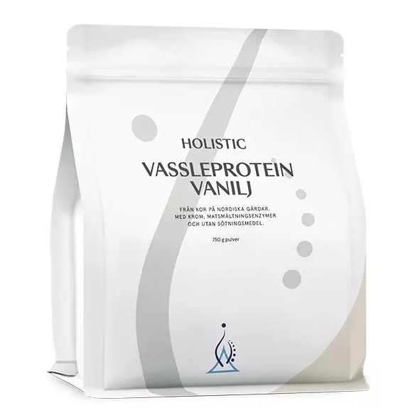 Holistic Protein Vanilj proteiny, białko serwatkowe 750 g cena €36,01