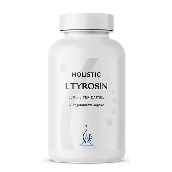 Holistic L-tyrozyna 500 mg 90 kapsułek cena 128,00zł