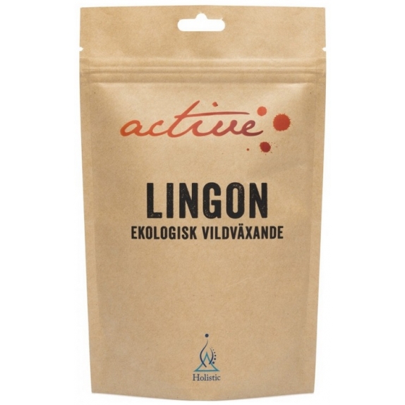 Holistic Lingonpulver liofilizowane ekologiczne dzikie borówki 100 g cena 59,99zł