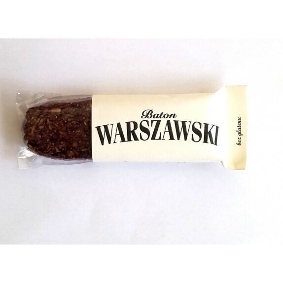Baton Warszawski czarna porzeczka i kokos, bezglutenowy 60 g Pięć Przemian cena 2,29zł