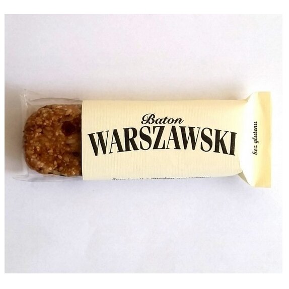 Baton Warszawski figa i goji+miód gryczany, bezglutenowy 60 g Pięć Przemian cena 4,83zł