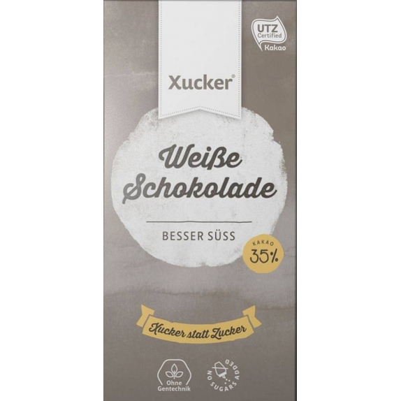 Czekolada biała z ksylitolem bez dodatku cukru 100g Xucker cena 10,90zł