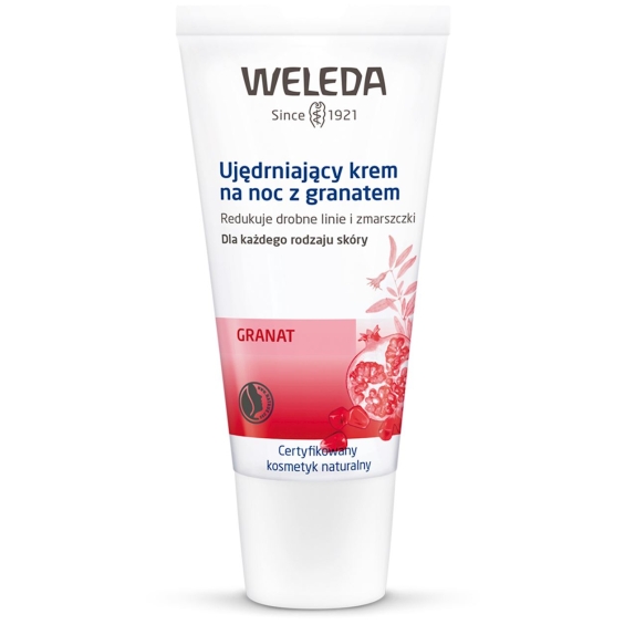 Weleda ujędrniający krem na noc z granatem 30 ml cena 80,59zł