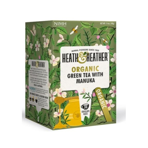 Herbata ekologiczna Green Tea Manuka Heath Heather 40g BIO Pieć Przemian cena 11,95zł