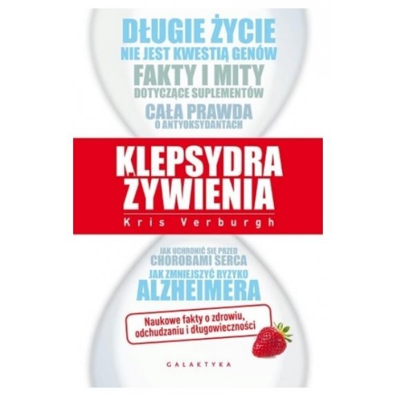 Książka "Klepsydra żywienia" Kris Vergurgh + Herbata Lebensbaum różne rodz 1sasz cena 36,15zł