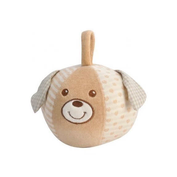 Pomysł na prezent dla dziecka bawełniana kulka piesek 1 sztuka EverEarth cena 59,05zł