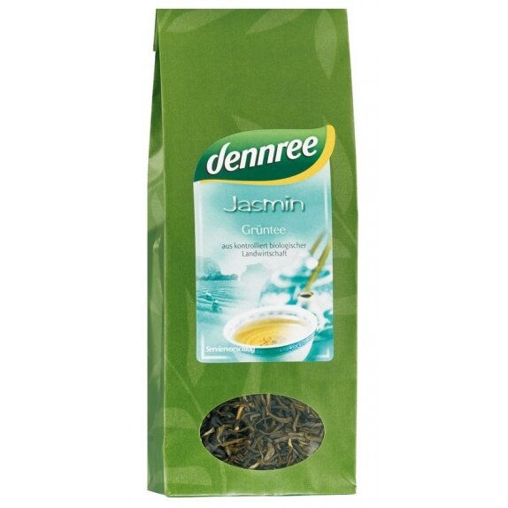 Herbata zielona jaśminowa liściasta 100 g BIO Dennree cena 27,25zł