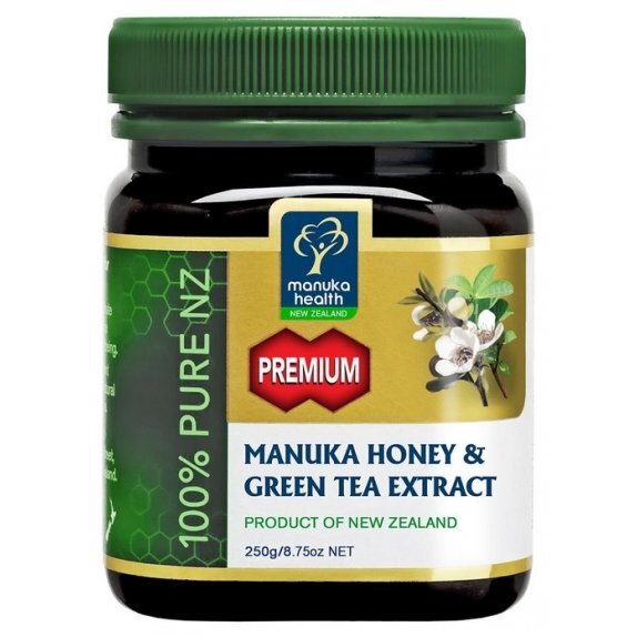 Miód manuka MGO z ekstraktem z zielonej herbaty  250 g Manuka Health cena 96,80zł