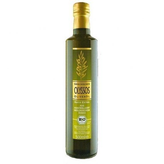 Organiczna Oliwa z oliwek Extra Virgin Olyssos 500 ml Botzakis cena €7,30