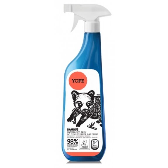 Yope płyn do czyszczenia łazienki, bambus 750 ml cena 13,80zł