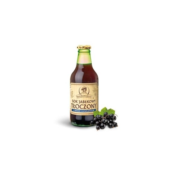 Sok jabłkowy czarna porzeczka 250 ml Rembowscy cena €1,11