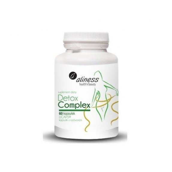 Detox Complex 60 kapsułek Aliness cena 10,11$