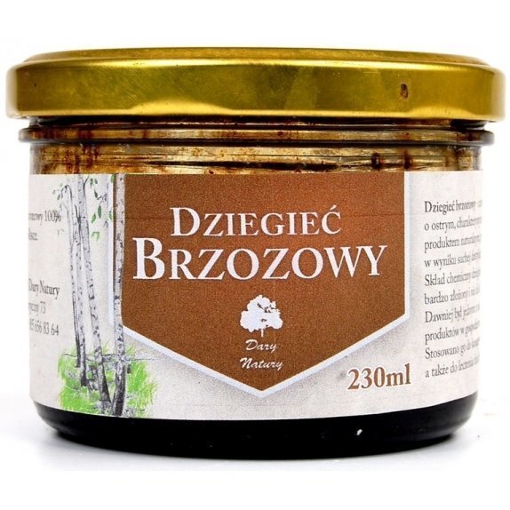 Dziegieć brzozowy 230 ml BIO Dary Natury cena 27,20zł