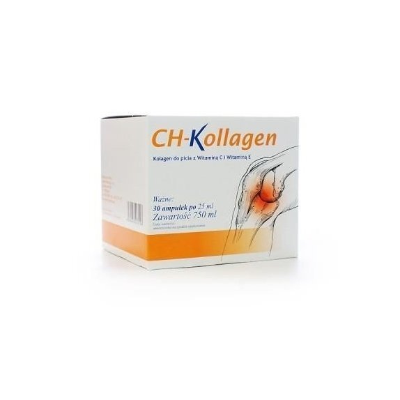 CH-Kollagen kolagen do picia 30 ampułek cena 121,25zł