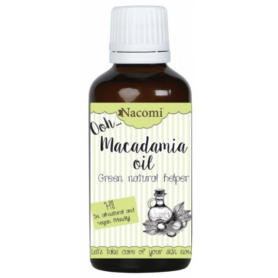Nacomi olej macadamia 250 ml + próbka w kształcie serca GRATIS cena €8,57