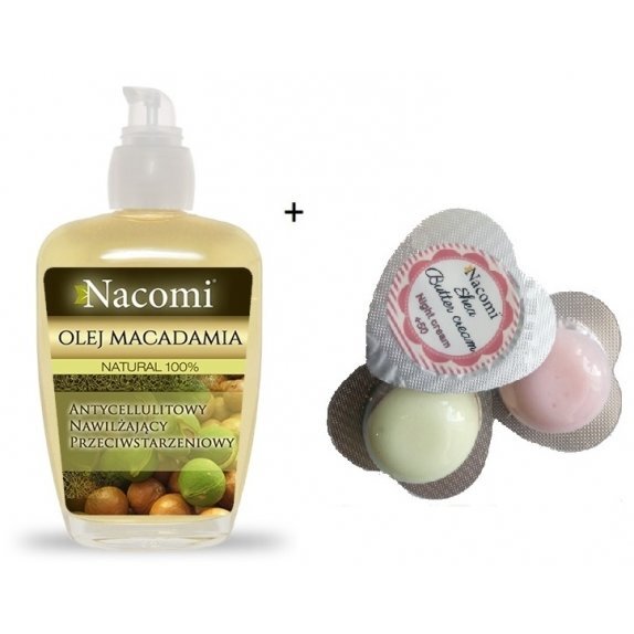 Nacomi olej macadamia z pompką 100 ml cena 41,80zł