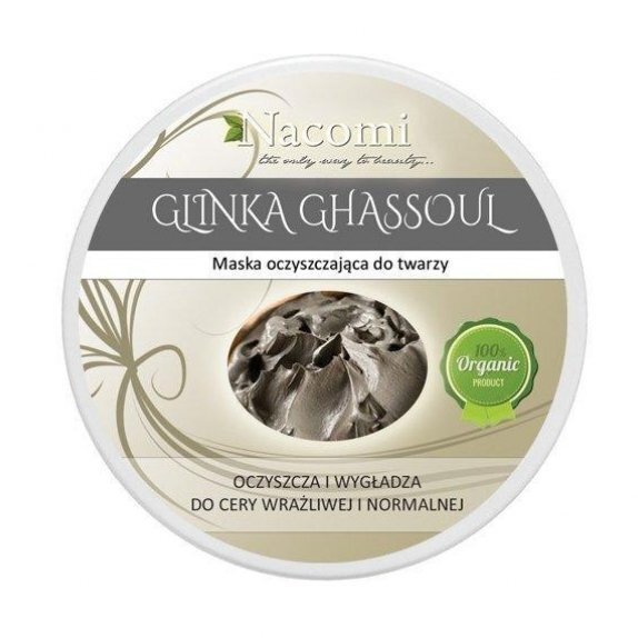 Nacomi glinka ghassoul 200 ml cena 20,39zł