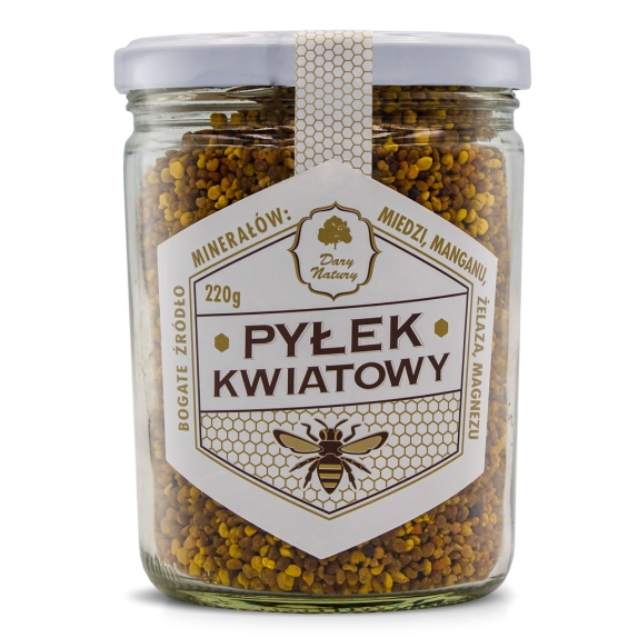 Pyłek kwiatowy (pszczeli) 220 g Dary Natury cena 49,25zł
