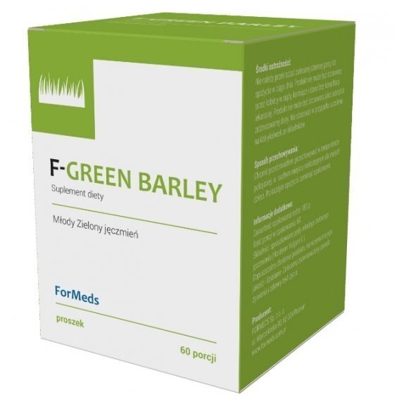 F-Green Barley 120 g Formeds cena 28,25zł