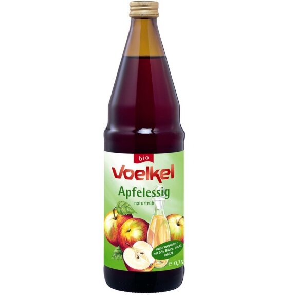 Ocet jabłkowy 750 ml Voelkel PROMOCJA cena 14,25zł