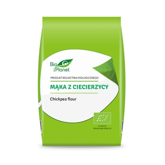 Mąka z ciecierzycy 400 g BIO Bio Planet cena 8,19zł