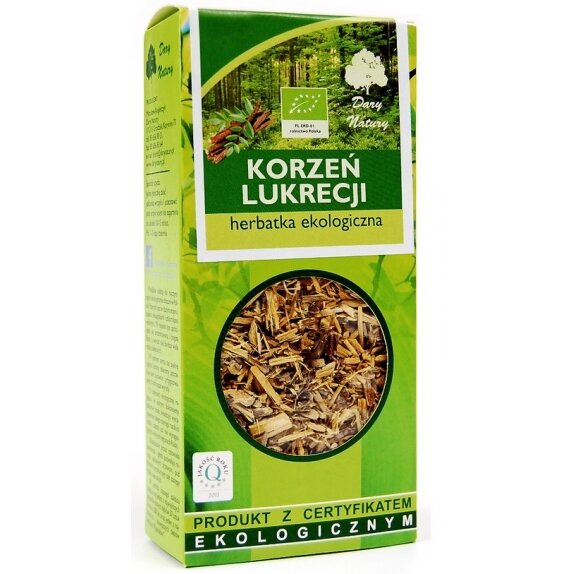 Lukrecja korzeń 50 g Dary Natury cena 11,69zł