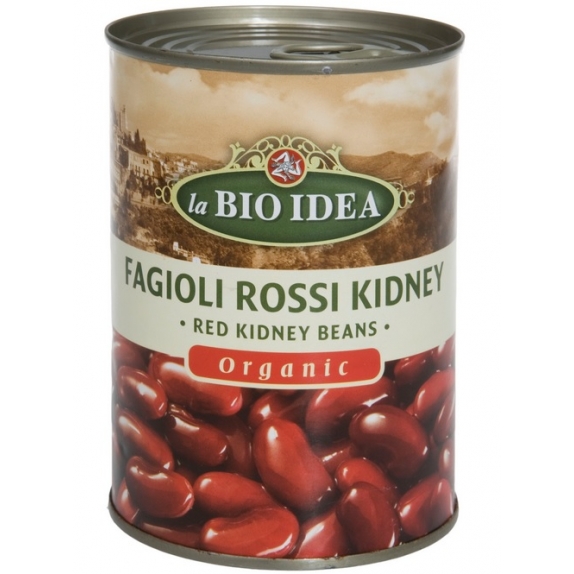 Fasola kidney w puszce 400 g (240g) BIO La Bio Idea cena 7,75zł