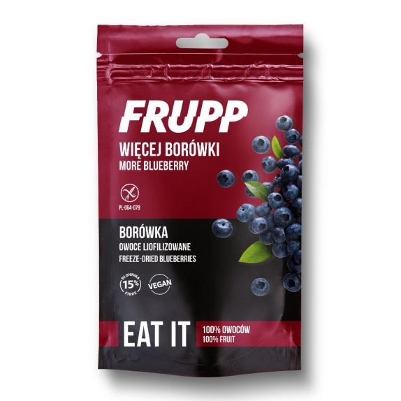 Borówka liofilizowana Frupp 15 g Celiko  cena 6,90zł