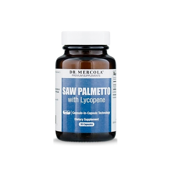 Dr Mercola Saw Palmetto z likopenem 30 kapsułek cena 127,10zł