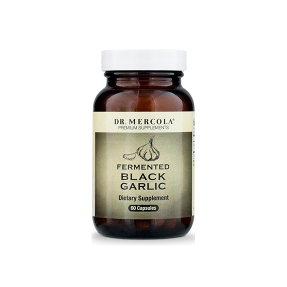 Dr Mercola Czosnek czarny sfermentowany Black Garlic 60 kapsułek cena 94,90zł