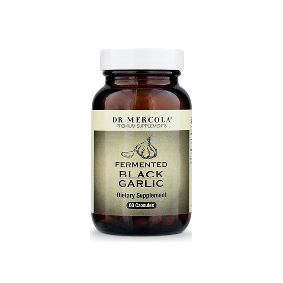 Dr Mercola Czosnek czarny sfermentowany Black Garlic 60 kapsułek cena €21,49