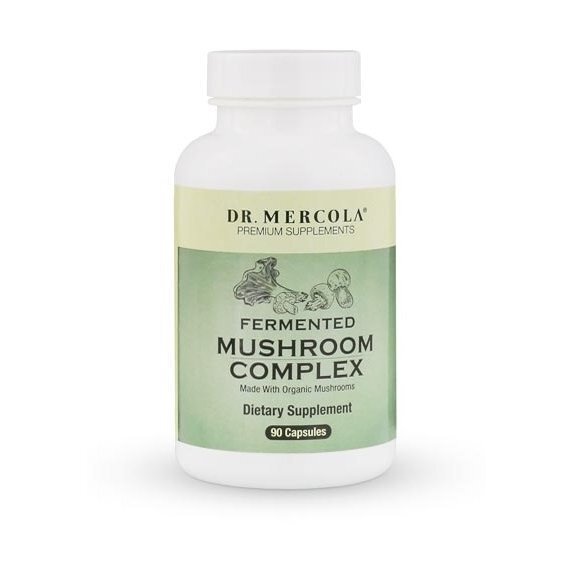 Dr Mercola Sfermentowane grzyby Fermented Mushroom Complex 90 kapsułek cena 40,51$