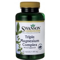 Swanson Triple Magnesium Complex magnez 100 kapsułek